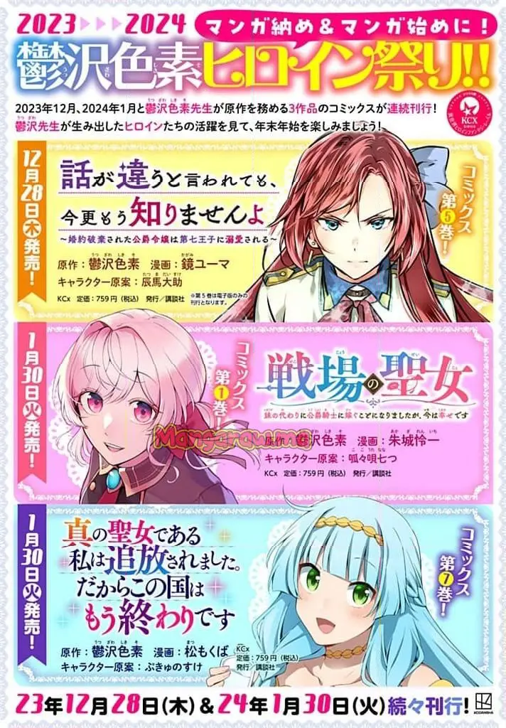 真の聖女である私は追放されました。だからこの国はもう終わりです 第48.1話 - Page 18
